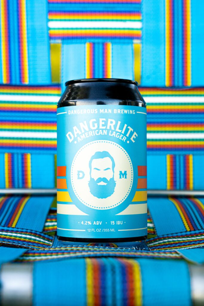 DangerLite American Lager Single Can