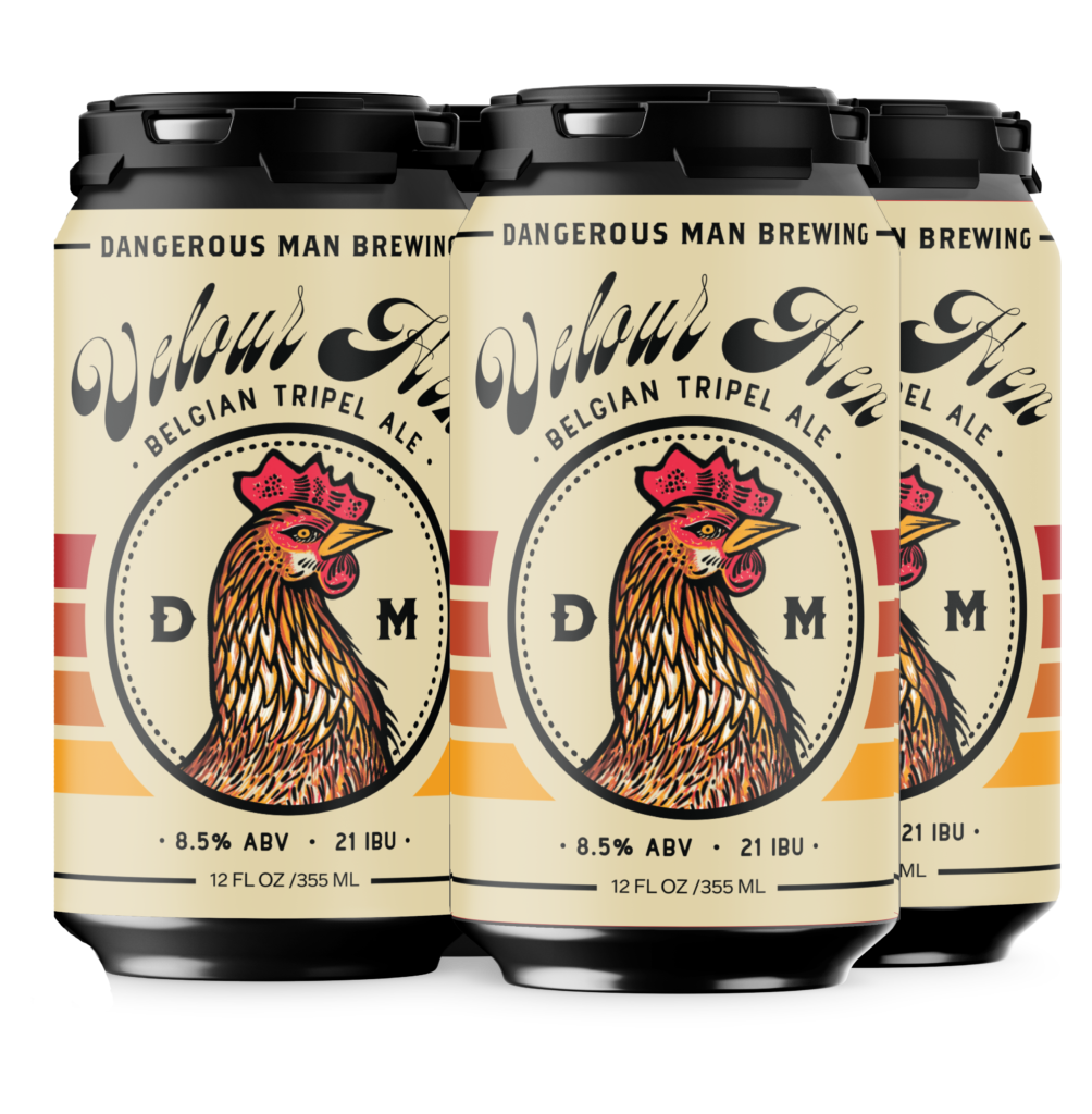 Velour Hen - 4 pack
